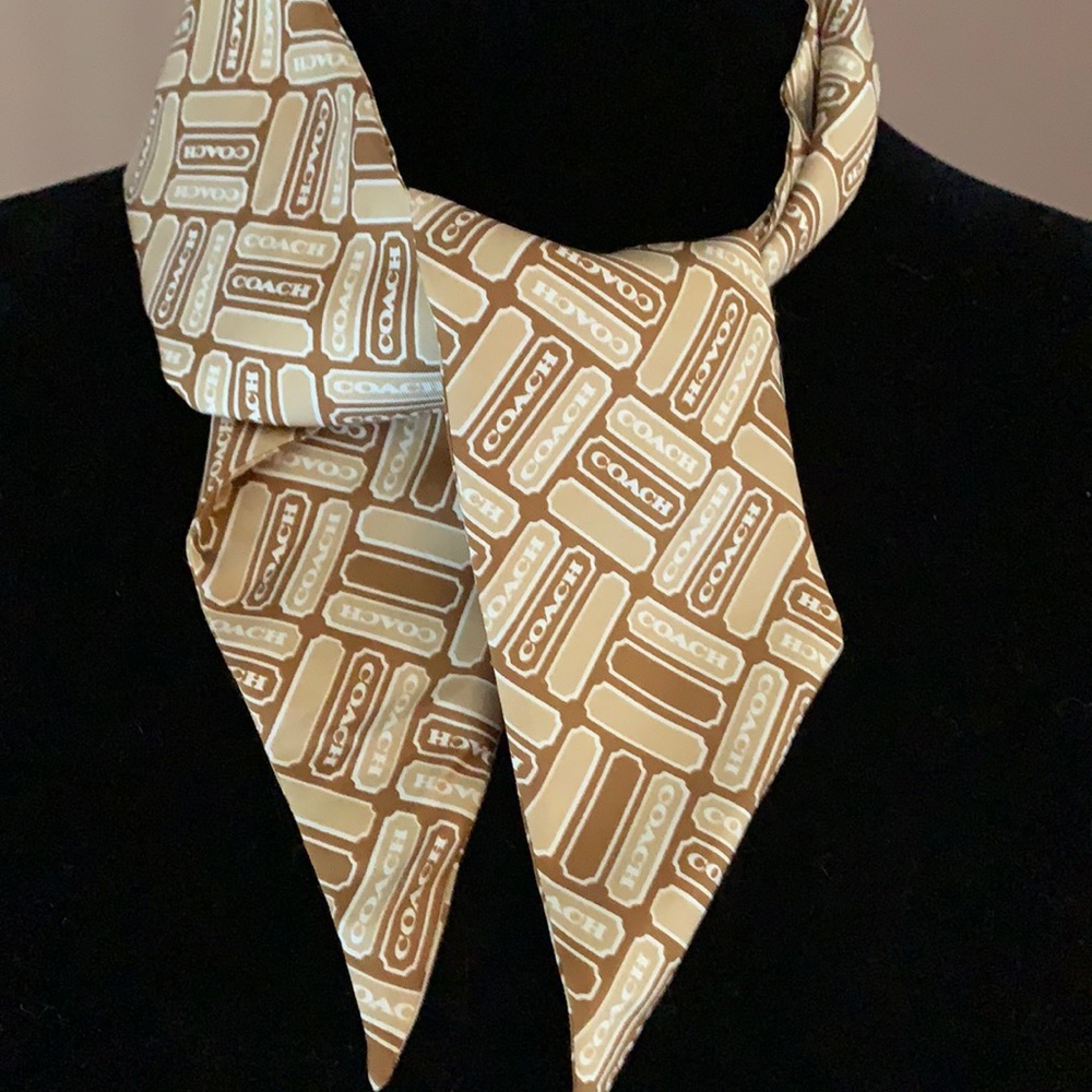Coach purse scarf